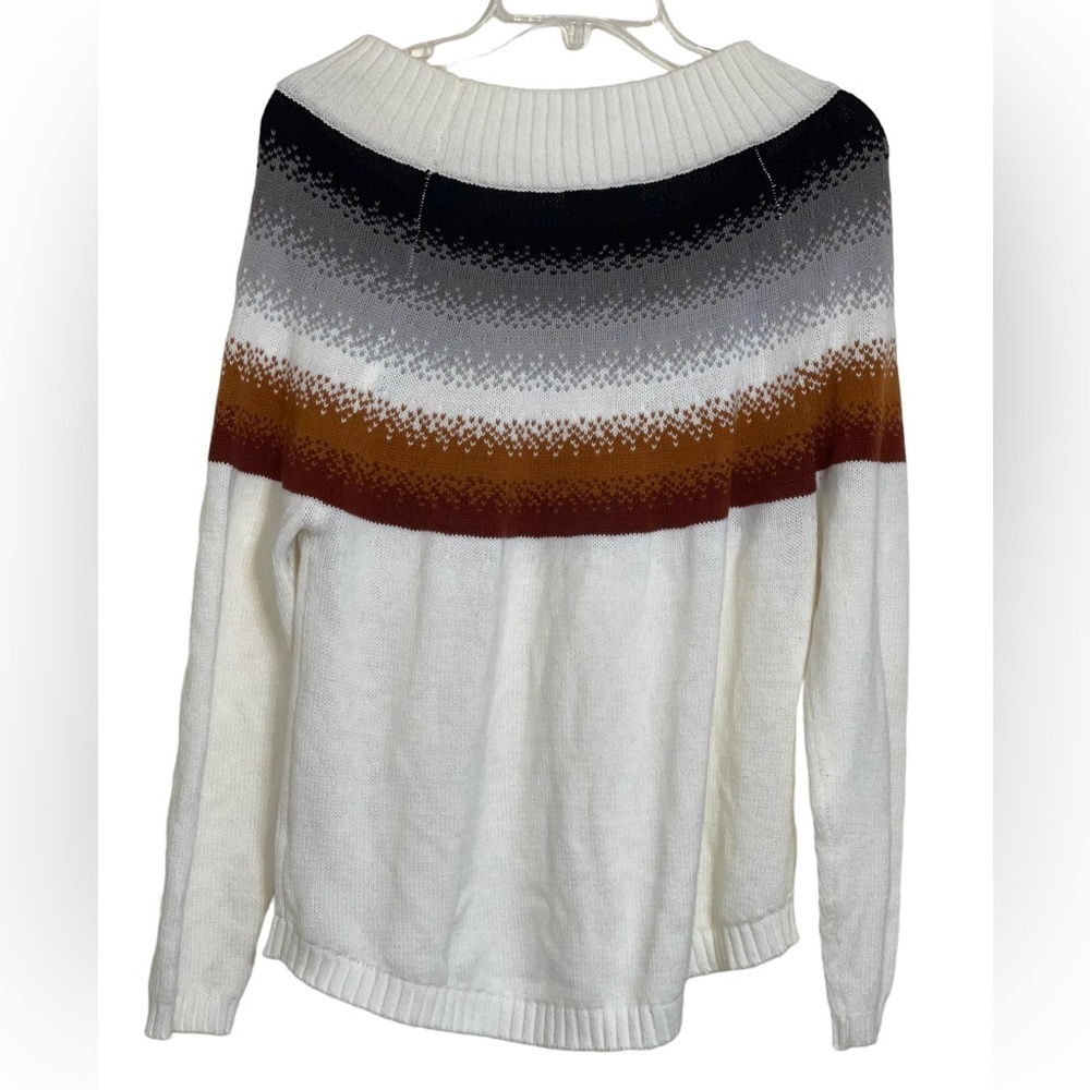 OVLA crew neck semi ombré pull over sweater. Size Med GUC - Picture 5 of 6